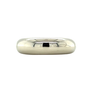 White gold balloon ring 14 kt