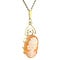 vintage Gold vintage pendant with cameo 14 kt