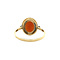 vintage Gouden vintage ring met camee 14 kt