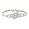vintage White gold vintage bracelet with diamond 14 kt