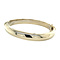 vintage White gold vintage smooth bangle 14 kt