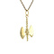 vintage Vintage labrys axe pendant 12 kt