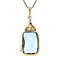 vintage Gold vintage pendant with spinel 14 kt
