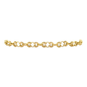 Gold fantasy bracelet 14 kt