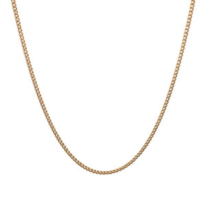 Gouden gourmet collier 14 kt