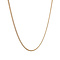 vintage Gouden vintage gourmet collier 14 kt