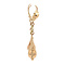 vintage Golden vintage fantasy drop earrings 14 kt