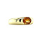 vintage Gouden vintage ring met citrien 14 kt