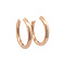 vintage Rose-gold vintage earrings 14 kt