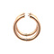 vintage Rose-gold vintage earrings 14 kt