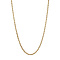 vintage Gouden vintage koord collier 14 kt