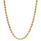 vintage Gold vintage cord necklace 14 kt