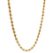 vintage Gouden vintage koord collier 14 kt