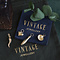 vintage Gouden vintage solitair hanger met opaal 14 kt