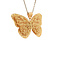 vintage Golden vintage butterfly pendant 14 kt