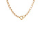 vintage Gold vintage jasseron necklace 14 kt