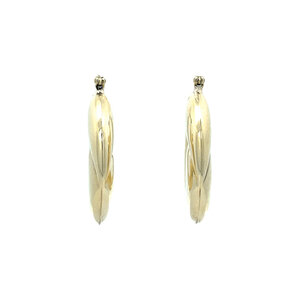 Gold fantasy earrings 14 kt