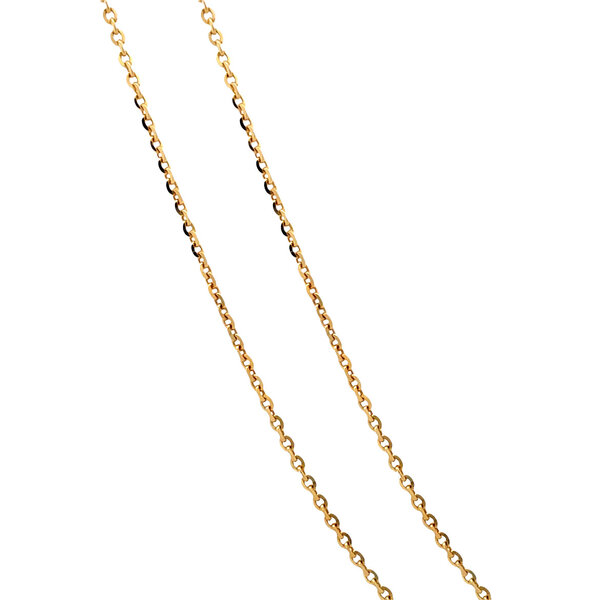 vintage Gold vintage anchor necklace 14 kt