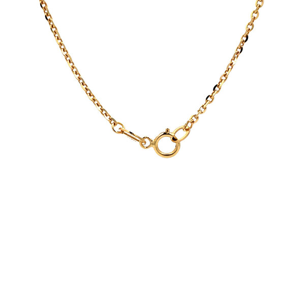 vintage Gold vintage anchor necklace 14 kt