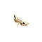 vintage Golden vintage dragonfly brooch 14 kt