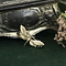 vintage Golden vintage dragonfly brooch 14 kt