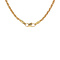vintage Gouden vintage vossenstaart collier 18 kt