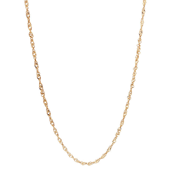 vintage Gouden vintage singapore collier 14 kt