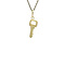 vintage Golden vintage key pendant 14 kt