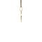 vintage Gouden vintage munt hanger met Jezus, Jozef en Maria 14 kt