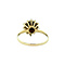 vintage Gold vintage entourage ring with diamond 14 kt