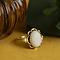 vintage Golden vintage ring with opal 14 kt
