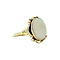 vintage Golden vintage ring with opal 14 kt