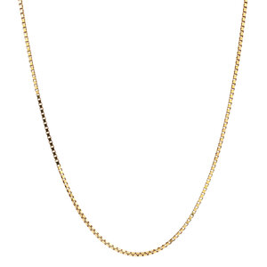 Gouden venetiaan collier 14 kt