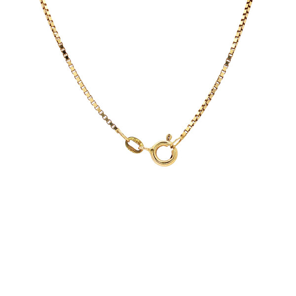 vintage Gouden vintage venetiaan collier 14 kt