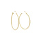 vintage Golden vintage twisted hoop earrings 14 kt