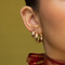 vintage Smooth vintage earrings 9 kt