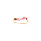 vintage Ring with ruby 9 kt