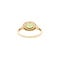 vintage Gouden ring met peridoot 14 kt