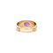vintage Gold ring with amethyst 14 kt