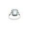 vintage Gold ring with topaz, sapphire and diamond 14 kt