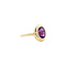vintage Ring with amethyst 9 kt