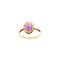 vintage Ring with amethyst 9 kt