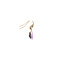 vintage Earrings with amethyst 9 kt
