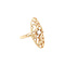 vintage Gold ring with pearl 14 kt
