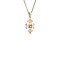 vintage Gold pendant with citrine 14 kt