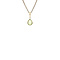 vintage Pendant with peridot 9 kt