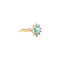 vintage Ring with topaz 9 kt