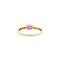 vintage Ring with amethyst 9 kt