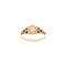 vintage Gouden ring met opaal en saffier 14 kt