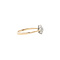 vintage Gouden ring met diamant 14 kt